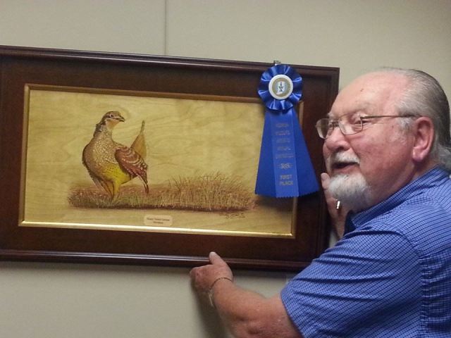 Monty Jones First Place in Mixed Media & Other category